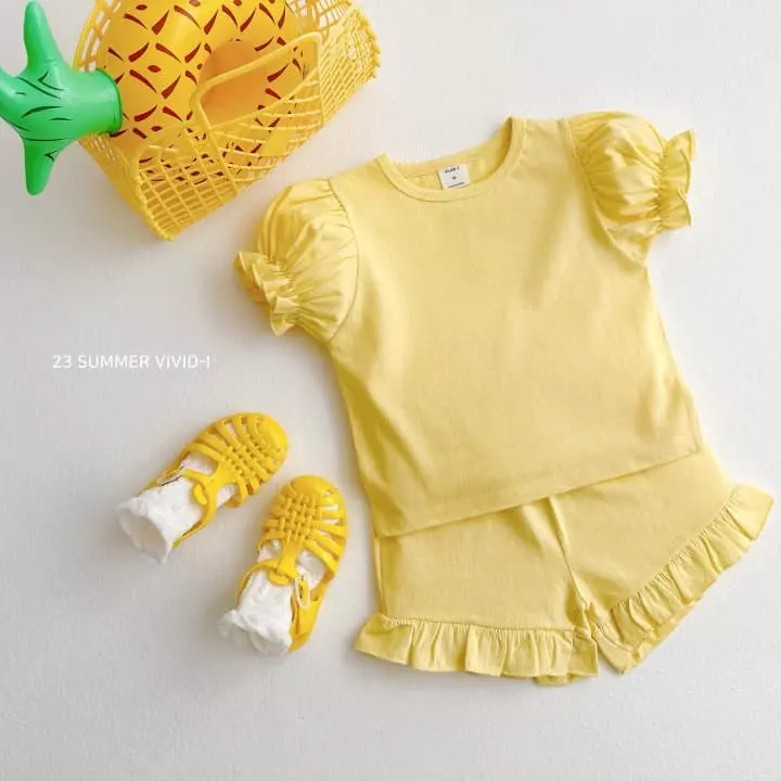 Vivid I - Korean Children Fashion - #discoveringself - Shirring Shorts - 5