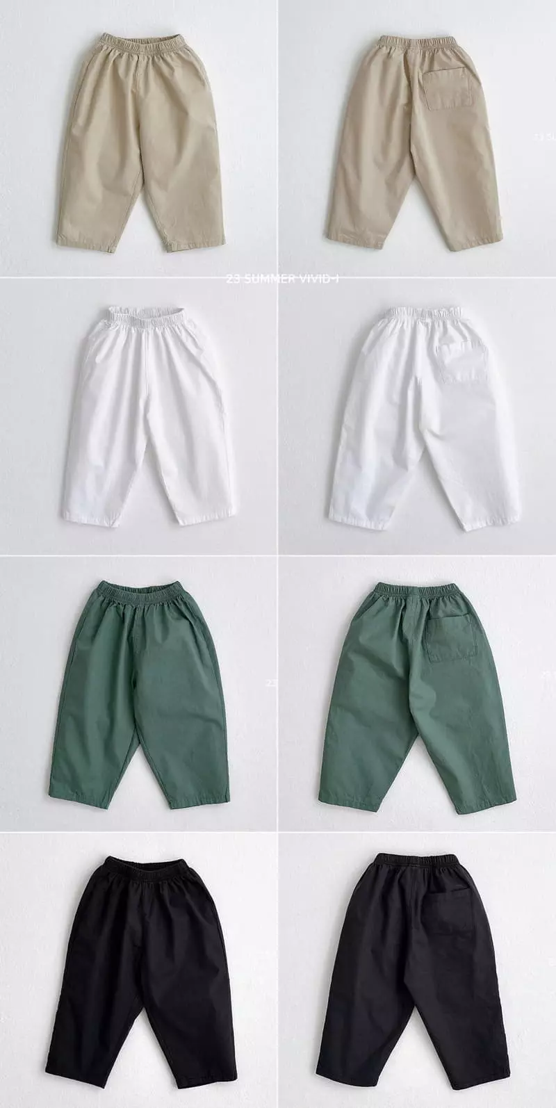 Vivid I - Korean Children Fashion - #discoveringself - Summer Daily Pants - 2
