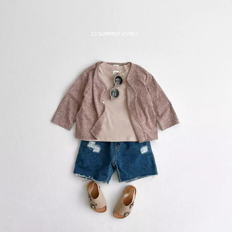 Vivid I - Korean Children Fashion - #fashionkids - Summer Tee - 5