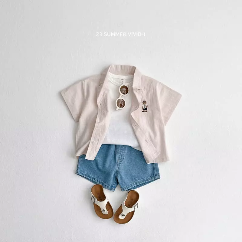 Vivid I - Korean Children Fashion - #fashionkids - Shirt Top Bottom Set - 9