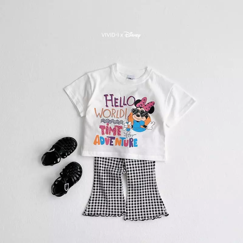 Vivid I - Korean Children Fashion - #kidsshorts - Mini Sun Glasses Tee - 3