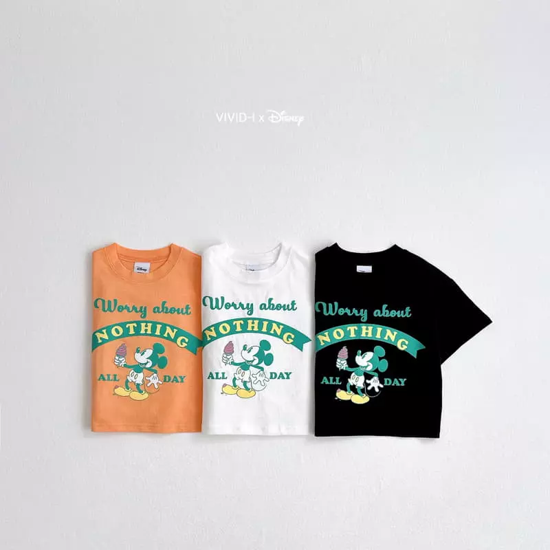 Vivid I - Korean Children Fashion - #kidsshorts - M Ice Cream Tee - 2