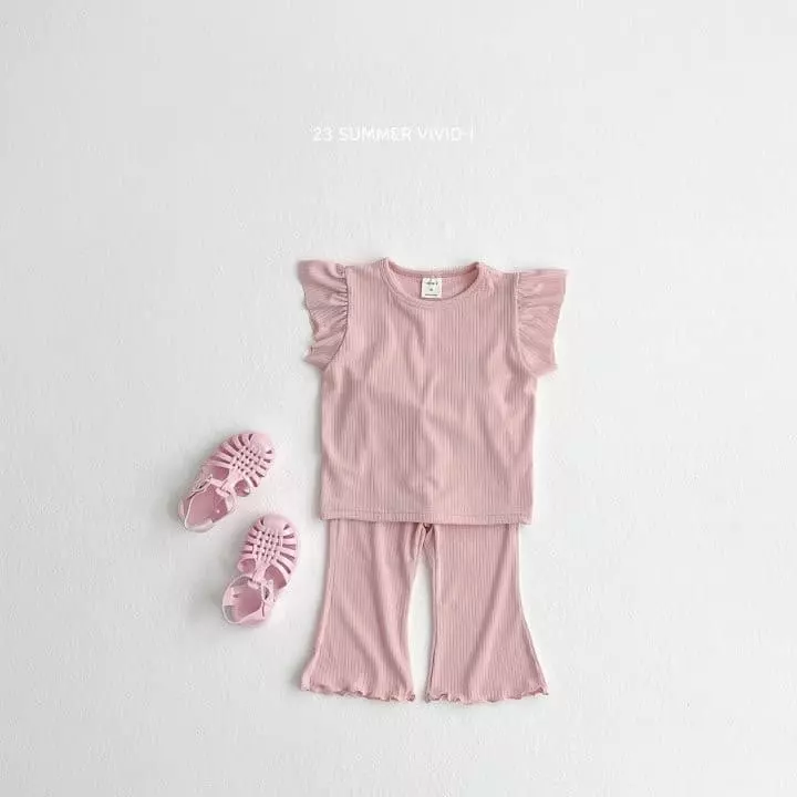 Vivid I - Korean Children Fashion - #kidsstore - Summer Rib Pants - 11
