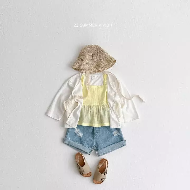 Vivid I - Korean Children Fashion - #kidsstore - Vintage Shorts - 6