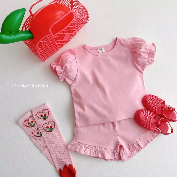Vivid I - Korean Children Fashion - #kidsstore - Shirring Shorts - 8