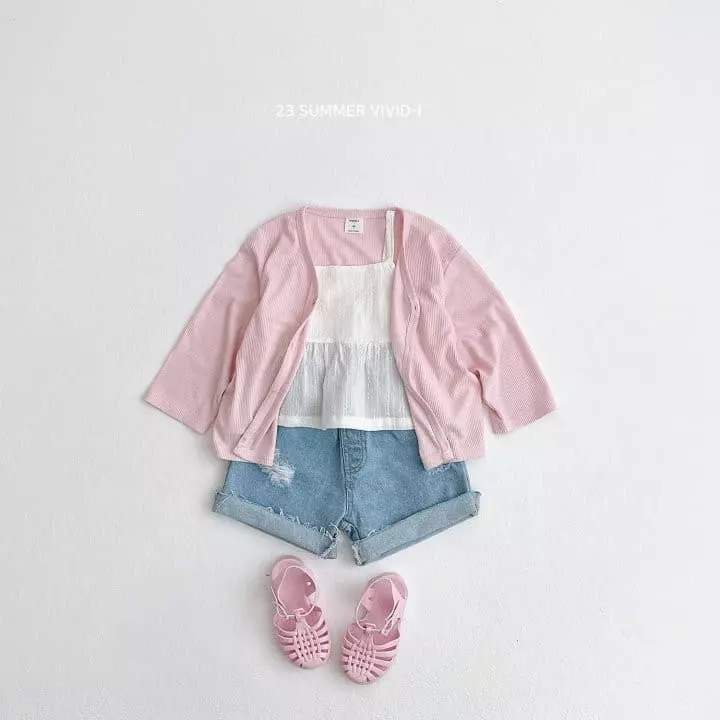 Vivid I - Korean Children Fashion - #kidzfashiontrend - Vintage Shorts - 7