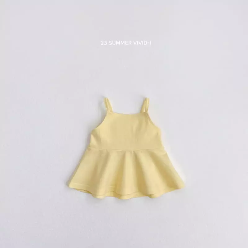 Vivid I - Korean Children Fashion - #kidzfashiontrend - Summer Bustier - 3
