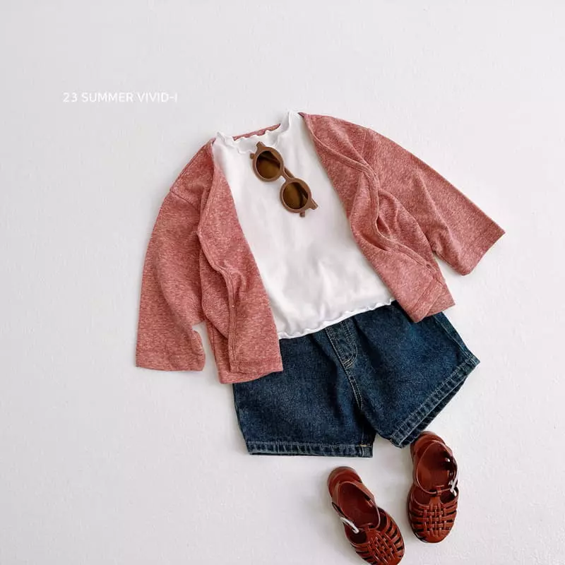 Vivid I - Korean Children Fashion - #kidzfashiontrend - Summer Terry Tee - 11