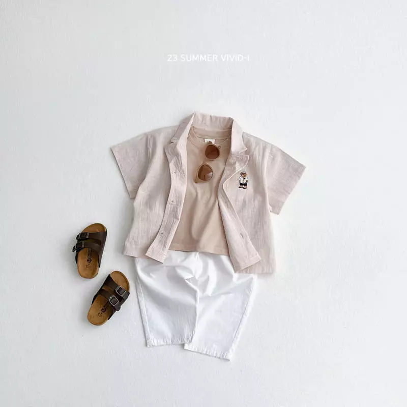 Vivid I - Korean Children Fashion - #kidzfashiontrend - Shirt Top Bottom Set - 12