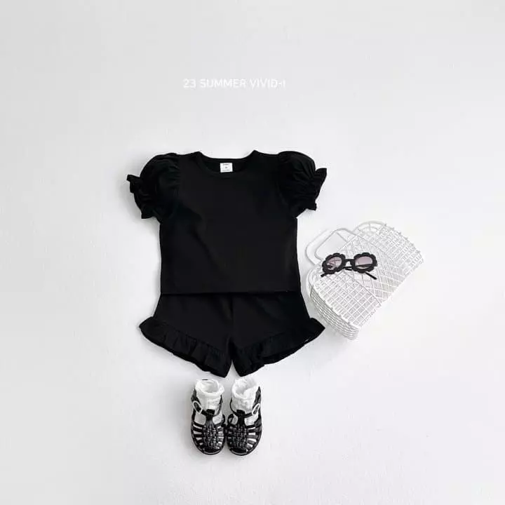 Vivid I - Korean Children Fashion - #kidzfashiontrend - Shirring Shorts - 9
