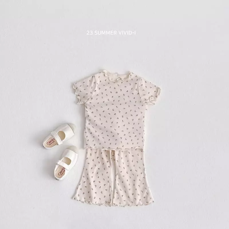 Vivid I - Korean Children Fashion - #littlefashionista - Paint Tee - 2