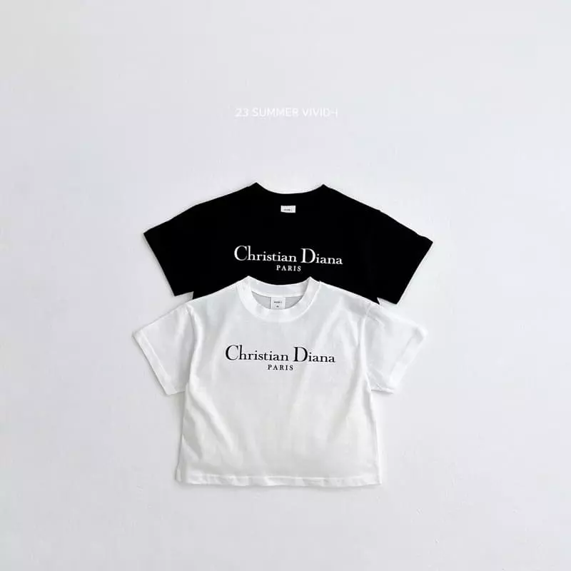 Vivid I - Korean Children Fashion - #littlefashionista - Diana Tee - 2