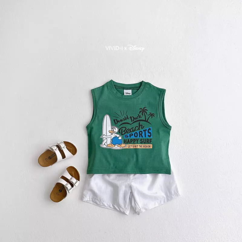 Vivid I - Korean Children Fashion - #magicofchildhood - D Surfer Sleeveless - 5