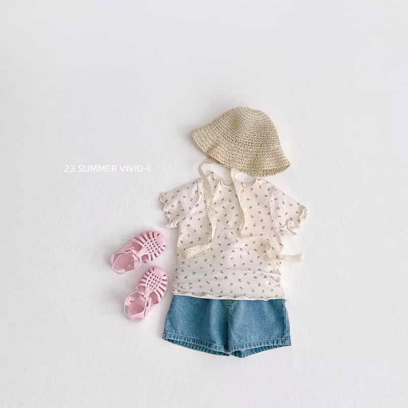 Vivid I - Korean Children Fashion - #magicofchildhood - Paint Tee - 3