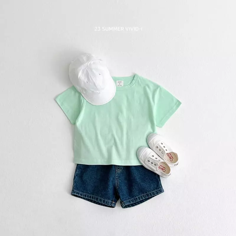 Vivid I - Korean Children Fashion - #magicofchildhood - One Plus One Tee - 9