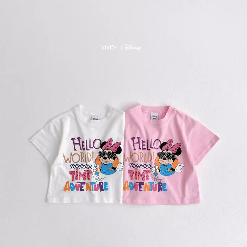 Vivid I - Korean Children Fashion - #magicofchildhood - Mini Sun Glasses Tee - 8