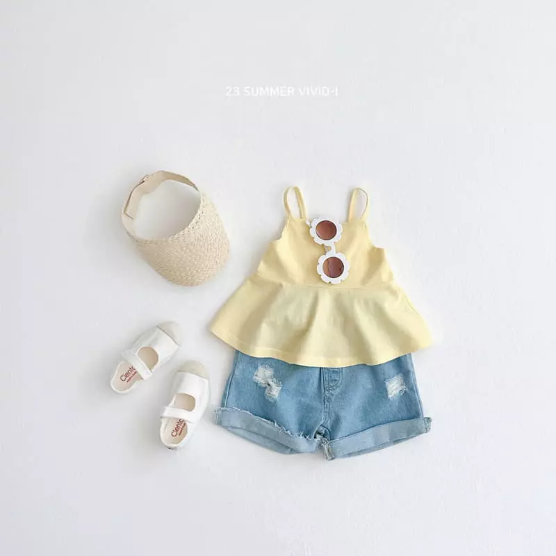 Vivid I - Korean Children Fashion - #minifashionista - Summer Bustier - 7