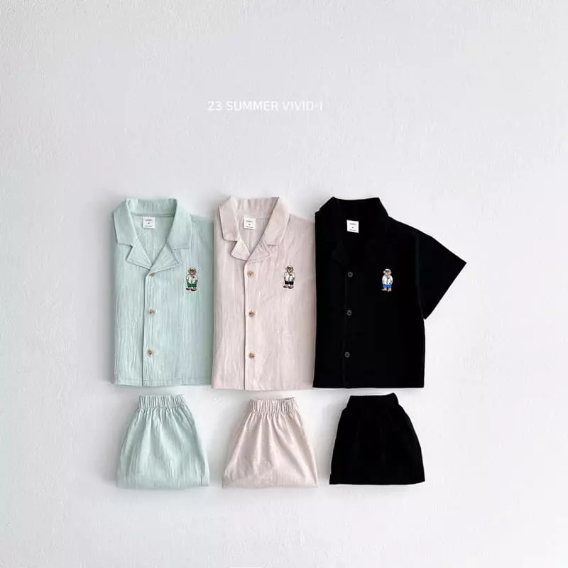 Vivid I - Korean Children Fashion - #prettylittlegirls - Shirt Top Bottom Set