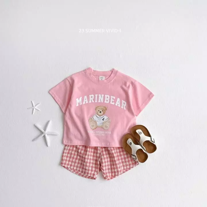 Vivid I - Korean Children Fashion - #stylishchildhood - Check Shorts - 3