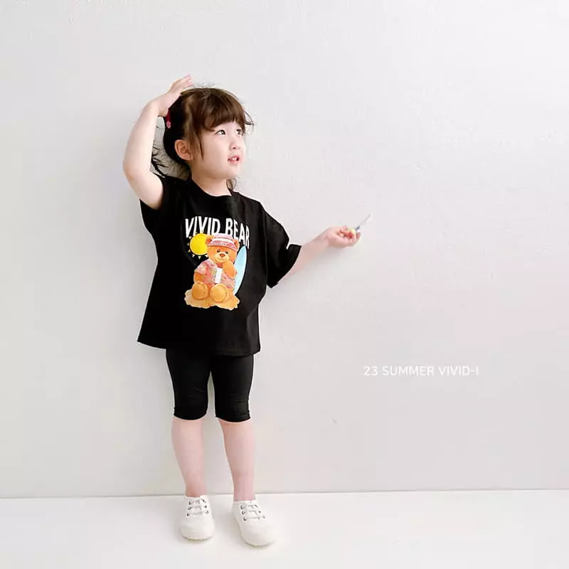 Vivid I - Korean Children Fashion - #todddlerfashion - Cool Bike Leggings - 10