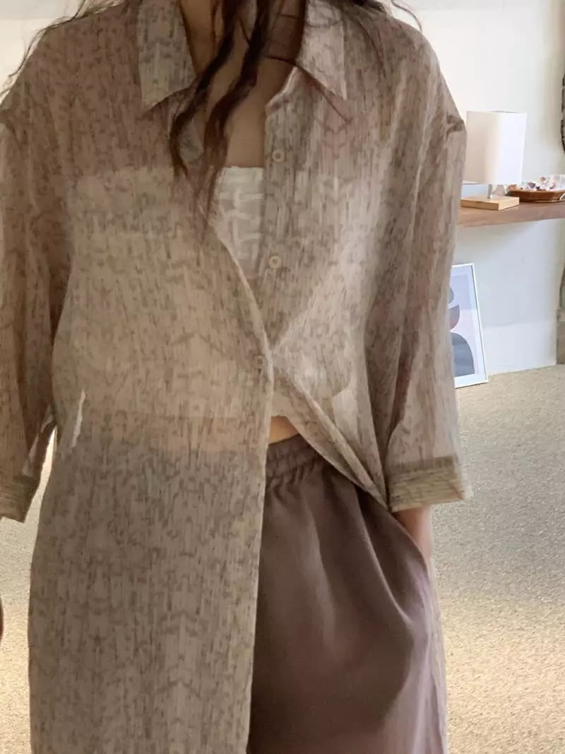 Vivie L - Korean Women Fashion - #womensfashion - See Thorough Robe - 4
