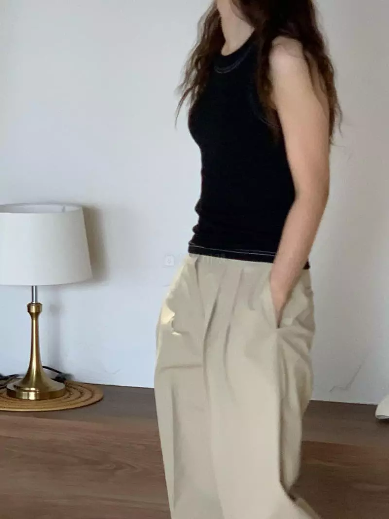 Vivie L - Korean Women Fashion - #momslook - Stitch Sleeveless - 3