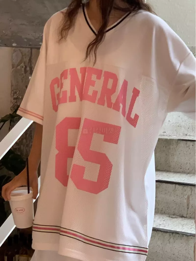 Vivie L - Korean Women Fashion - #momslook - Mesh Tee - 3