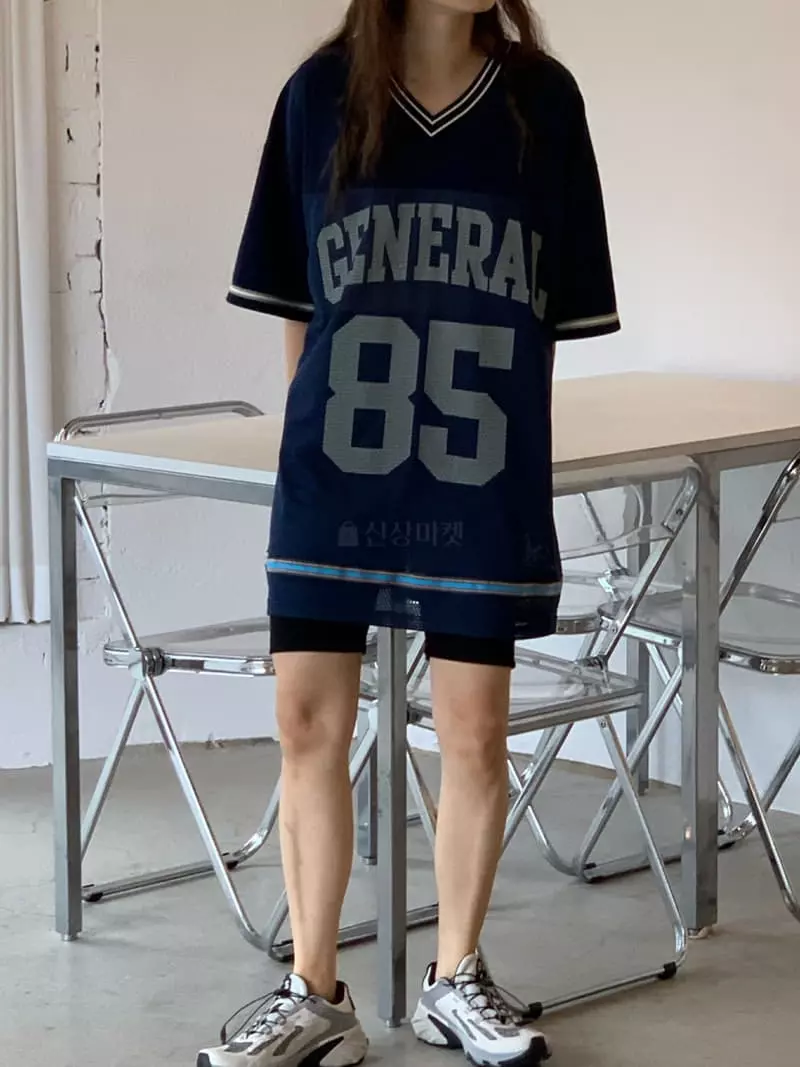 Vivie L - Korean Women Fashion - #momslook - Mesh Tee - 5