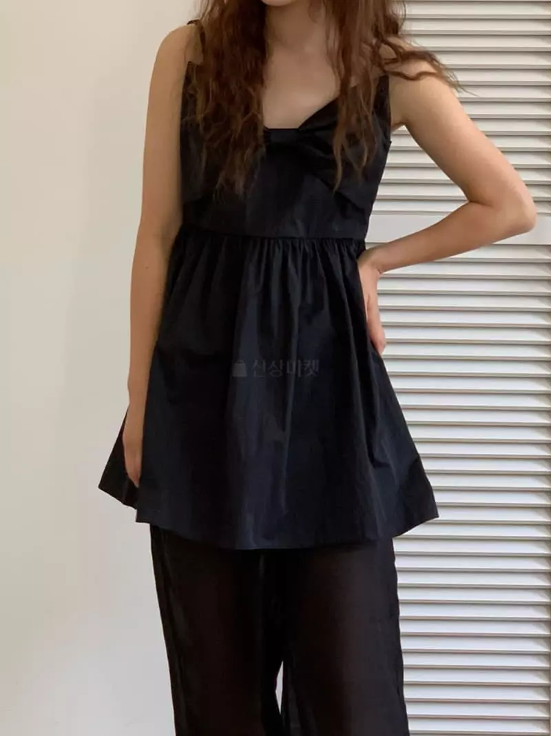 Vivie L - Korean Women Fashion - #momslook - Ribbon Blouse - 2