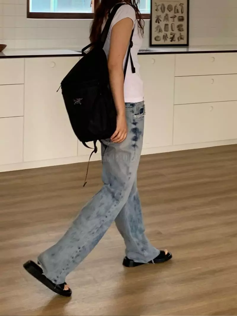 Vivie L - Korean Women Fashion - #thelittlethings - Washing Jeans - 2