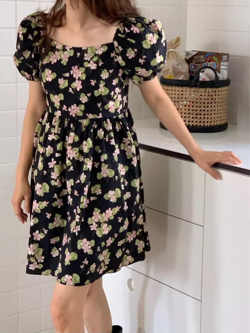 Vivie L - Korean Women Fashion - #womensfashion - Puff One-piece - 12