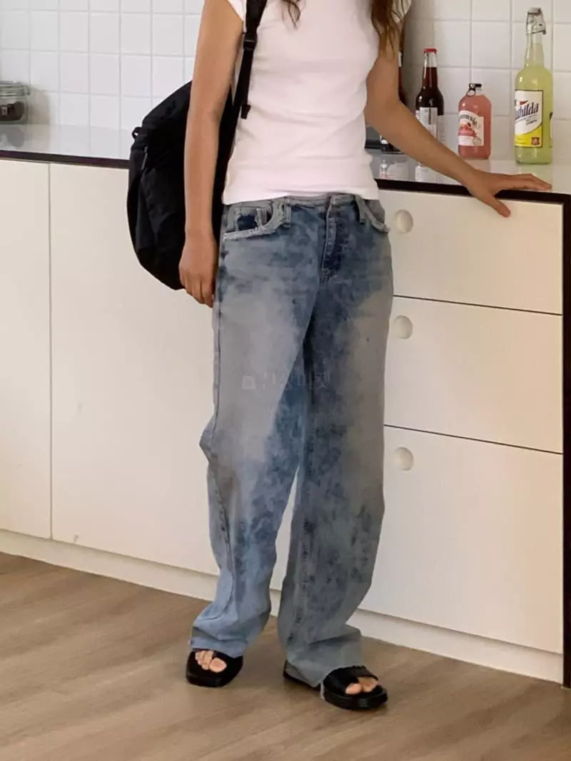 Vivie L - Korean Women Fashion - #momslook - Washing Jeans - 4