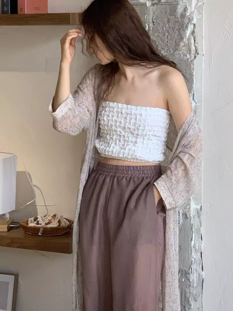 Vivie L - Korean Women Fashion - #womensfashion - See Thorough Robe - 3