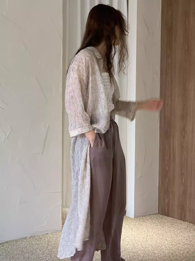 Vivie L - Korean Women Fashion - #womensfashion - See Thorough Robe - 5
