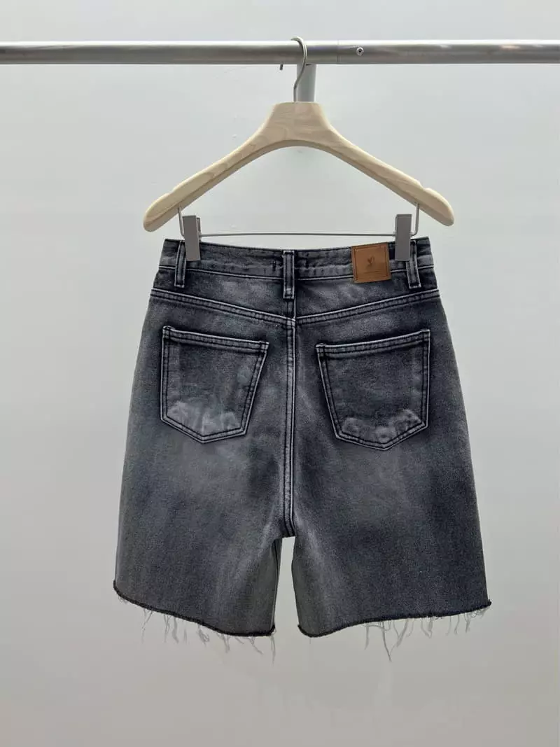 Vivie L - Korean Women Fashion - #womensfashion - Black Half Jeans
