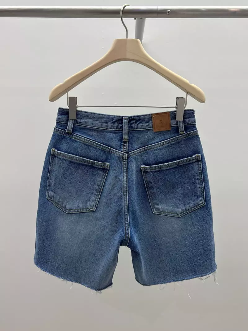 Vivie L - Korean Women Fashion - #womensfashion - Milk Half Jeans