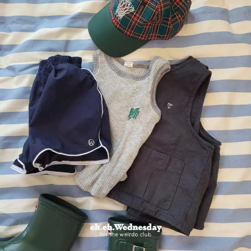 Wednesday - Korean Children Fashion - #Kfashion4kids - Track Shorts - 6