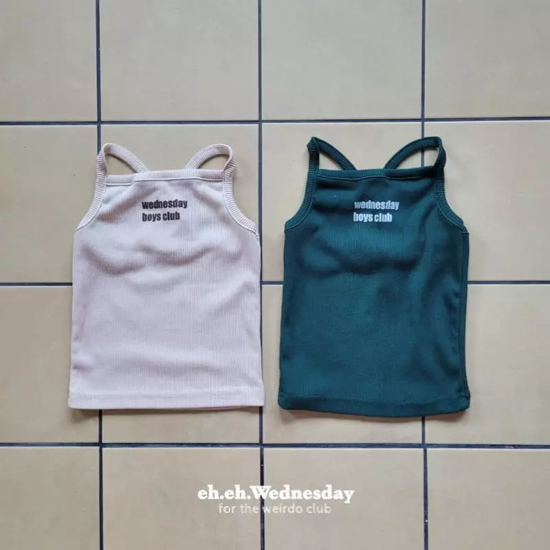 Wednesday - Korean Children Fashion - #discoveringself - X Sleeveless