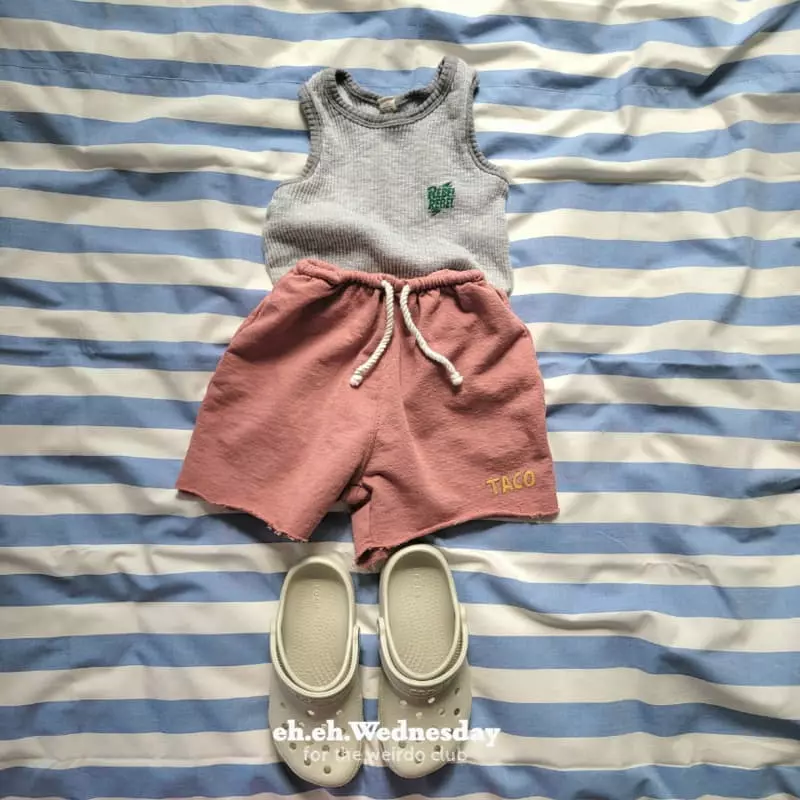Wednesday - Korean Children Fashion - #designkidswear - Taco Shorts - 4