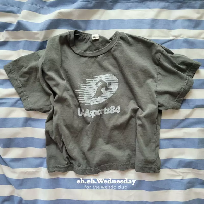 Wednesday - Korean Children Fashion - #kidsshorts - Run Tee - 5