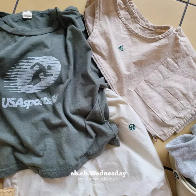 Wednesday - Korean Children Fashion - #kidsstore - Run Tee - 6