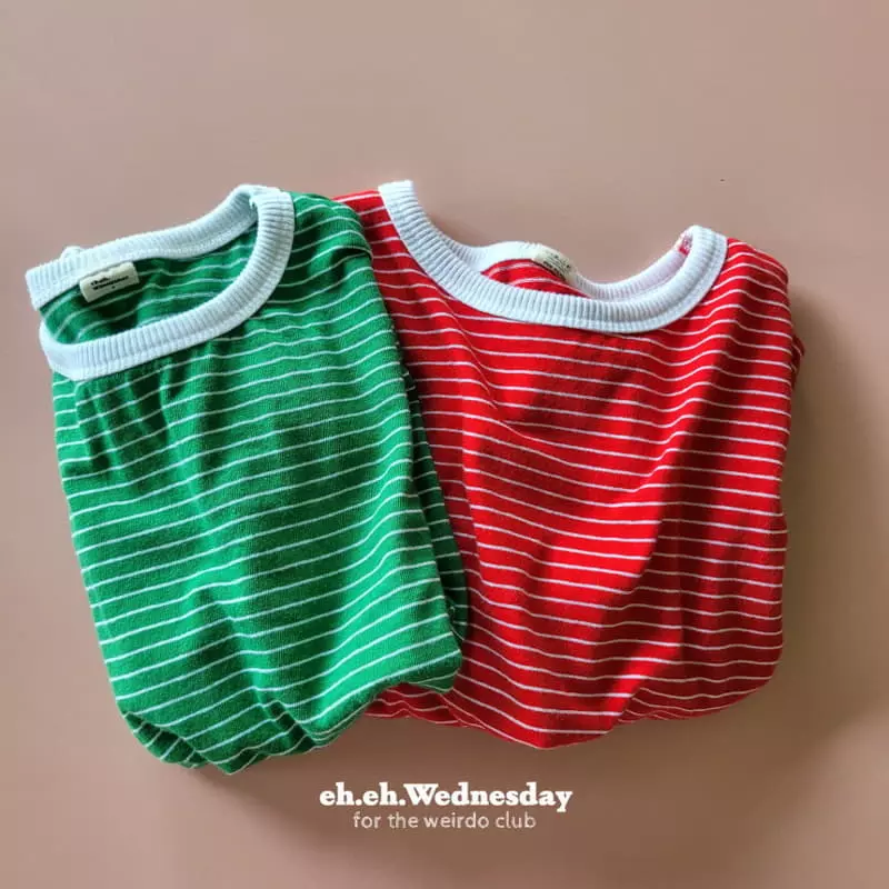 Wednesday - Korean Children Fashion - #kidzfashiontrend - Piping Tee - 6