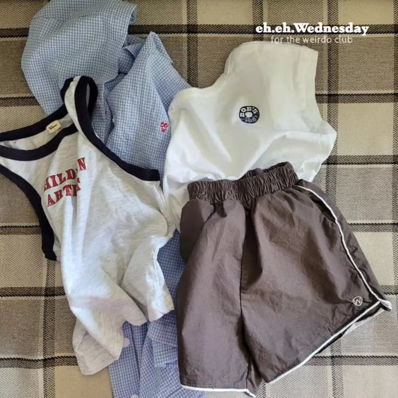 Wednesday - Korean Children Fashion - #kidzfashiontrend - Track Shorts - 5