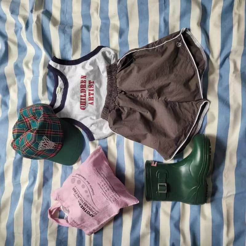 Wednesday - Korean Children Fashion - #littlefashionista - Checky Hat - 10