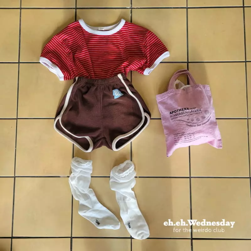 Wednesday - Korean Children Fashion - #littlefashionista - Piping Tee - 8