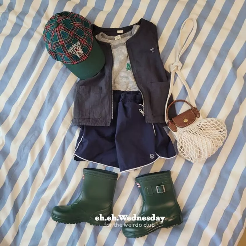 Wednesday - Korean Children Fashion - #littlefashionista - Track Shorts - 7