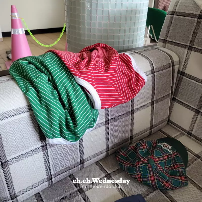 Wednesday - Korean Children Fashion - #magicofchildhood - Piping Tee - 9