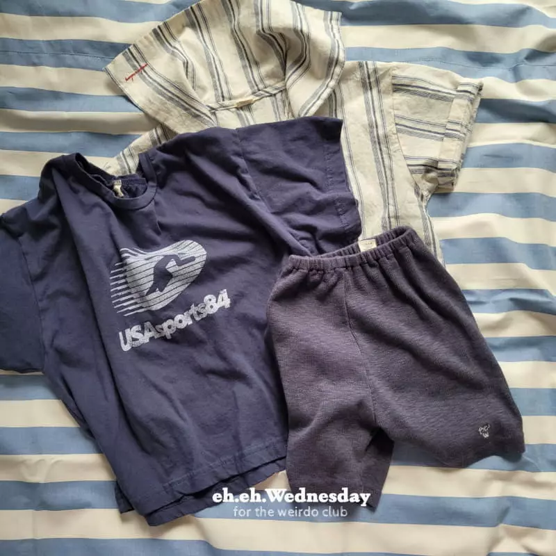 Wednesday - Korean Children Fashion - #minifashionista - Run Tee - 11