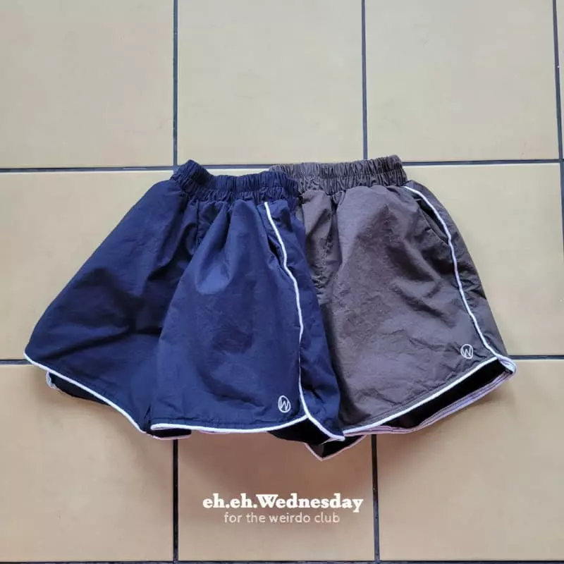 Wednesday - Korean Children Fashion - #todddlerfashion - Track Shorts - 11