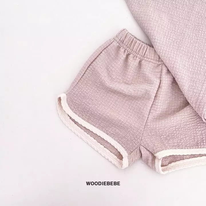 Woodie - Korean Children Fashion - #childofig - Twin Bear Top Bottom Set - 7